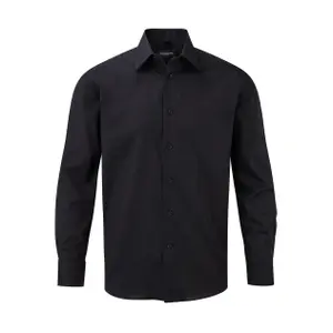 Long-sleeved cotton shirt Russell Athletic Oxford image-0