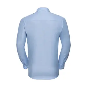 Long-sleeved cotton shirt Russell Athletic Oxford image-1