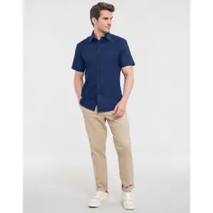 Cotton shirt Russell Athletic Oxford image-4