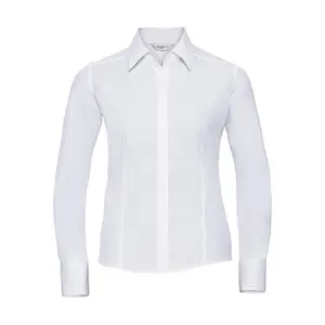 Women's long sleeve shirt Russell Athletic Fitted Poplin image-0