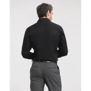 Ultimate Non-Iron Tailored Long Sleeve Shirt Russell Athletic image-3