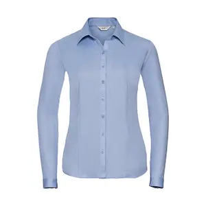 Women's long sleeve shirt Russell Athletic Herringbone image-0
