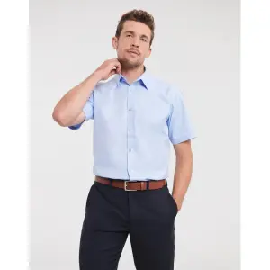 Camisa de mangas cortas Russell Athletic Herringbone image-1