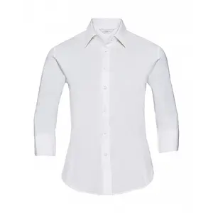 Women's 3/4 Sleeve Blouse Russell Athletic Easy Care
