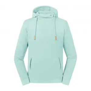 Sudadera con capucha y cuello alto Russell Pure Organic image-0