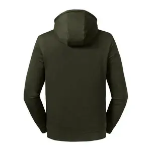 Sudadera con capucha y cuello alto Russell Pure Organic image-1