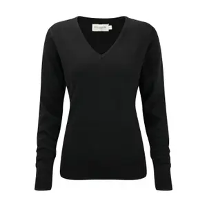 ru710f-black-pullover-mit-v-ausschnitt-damen-russell-schwarz
