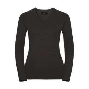ru710f-charcoalmarl-pullover-mit-v-ausschnitt-damen-russell-charcoal-marl