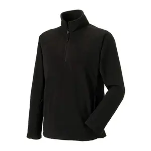 Fleece zip neck sweater Russell image-0
