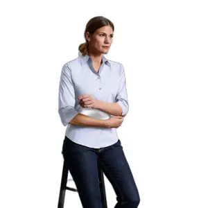 Fitnessshirt mit 3/4-Ärmeln, Damen Russell image-1