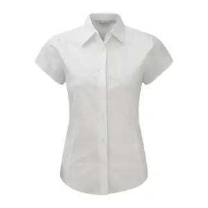 Női rövid ujjú slim fit ing Russell image-0