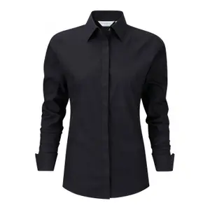 ru960f-black-langarmshirt-frau-russell-ultimate-stretch-schwarz