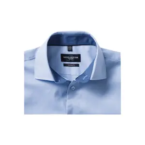 Herringbone pattern long sleeve shirt Russell image-4