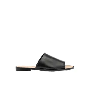 Women's leather slides Ryłko image-0