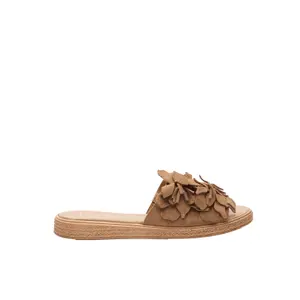 Women's Suede Sliders Ryłko image-0