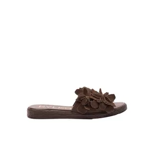 High-Quality Suede Leather Mules Women Ryłko Kaja image-0