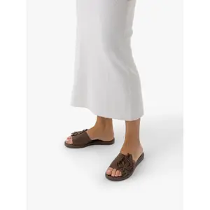High-Quality Suede Leather Mules Women Ryłko Kaja image-5