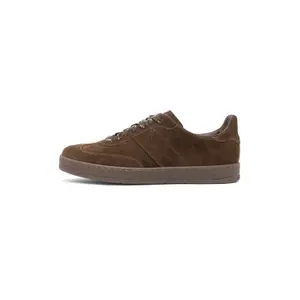 Lace-up suede trainers for women Ryłko Sport image-3