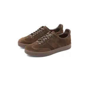 Lace-up suede trainers for women Ryłko Sport image-1