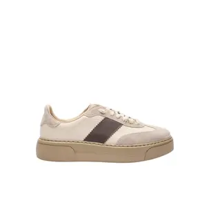 Women's leather sports trainers Ryłko June image-0