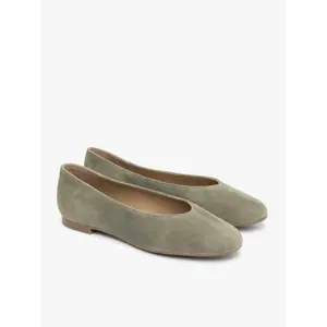 Women's Suede Leather Ballerinas Ryłko Judie image-1