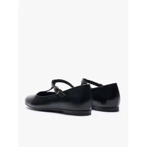 Leather T-bar ballet flats for women Ryłko Judie image-2