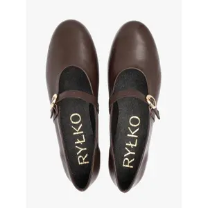 Women's Round Toe Ballet Flats Ryłko Judie image-4
