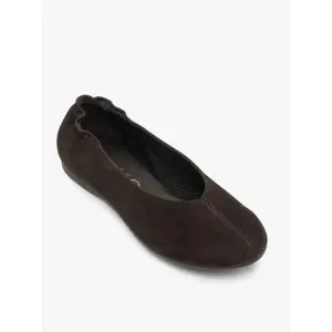 Women’s suede ballerinas Ryłko image-3