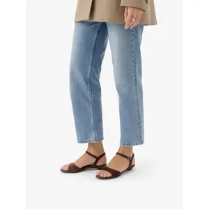 High-Quality Suede Leather Sandals Women Ryłko Sonia image-5