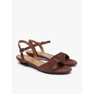 High-Quality Suede Leather Sandals Women Ryłko Sonia image-1