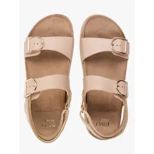 Women's leather sandals Ryłko R.FLY Sole image-4