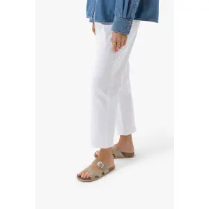 Suede Mules Ladies Ryłko image-5