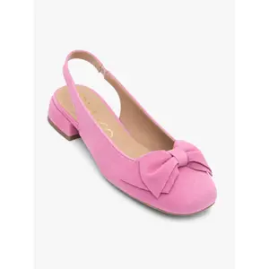 Women's Heeled Shoes with Bow Ryłko image-3