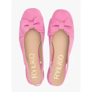 Women's Heeled Shoes with Bow Ryłko image-4