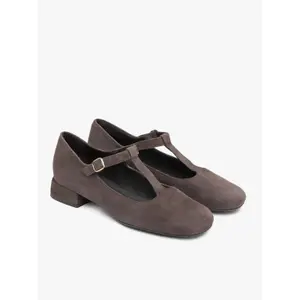 Women's suede heels Ryłko T-Bar image-1
