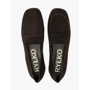 Women's suede loafers Ryłko Marla image-4