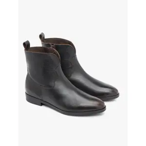 Leren cowboylaarzen voor dames Ryłko image-1