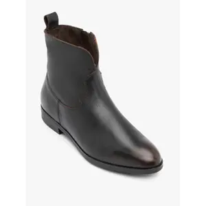Leren cowboylaarzen voor dames Ryłko image-3