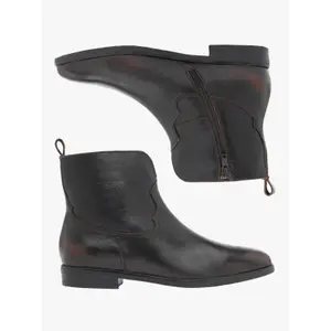 Leren cowboylaarzen voor dames Ryłko image-4