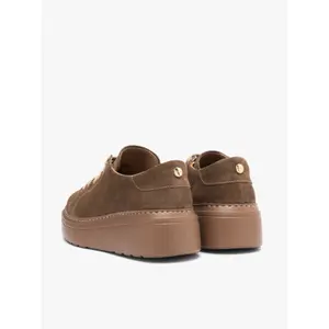 Lace-Up Suede and Leather Trainers for Women Ryłko image-2
