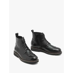 Women's leather boots Ryłko Oliver image-3
