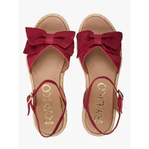 Quality Suede Leather Sandals Women Ryłko Emere image-3