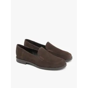 Women's suede loafers Ryłko image-1