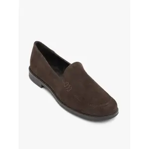 Women's suede loafers Ryłko image-3
