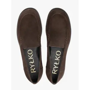 Women's suede loafers Ryłko image-4