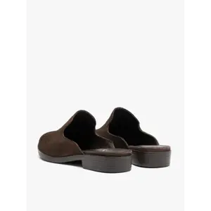 Women's suede mules Ryłko image-4