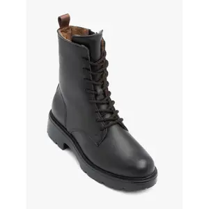 Women's lace-up leather ankle boots Ryłko image-3