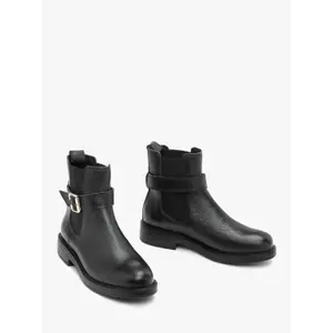 Women's leather boots Ryłko Chelsea image-3