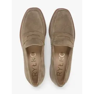 Suede loafers with women's sole Ryłko Eva R.Fly image-4