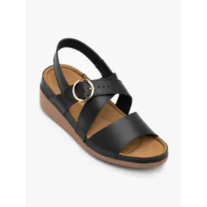 Women's leather sandals Ryłko image-3